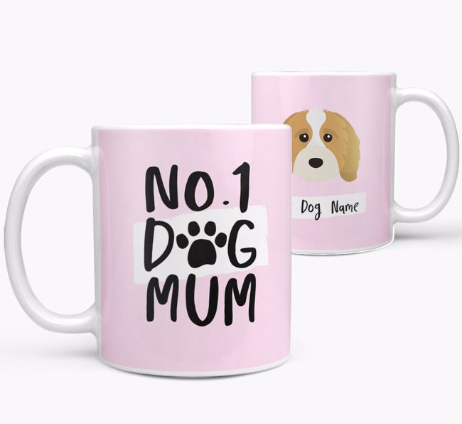 'No.1 Dog Mum' - Personalised {breedFullName} Mug